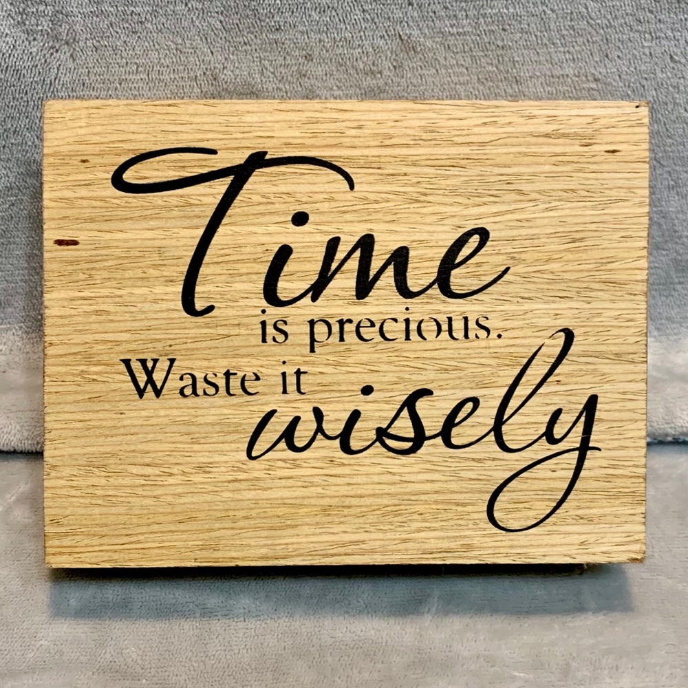 Decorative Farmhouse Wooden Plaque